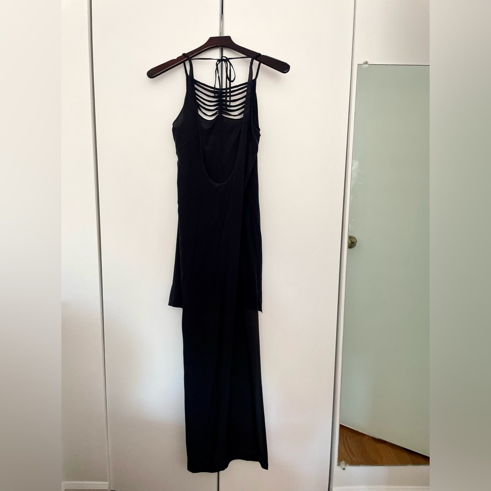 BCBGMAXAZRIA Tamsyn Silk High/Low Dress Size Extra Extra Small (XXS)